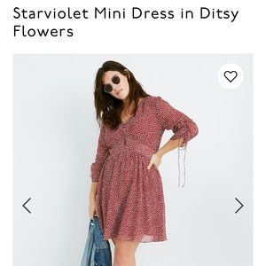 Madewell Starviolet Mini dress